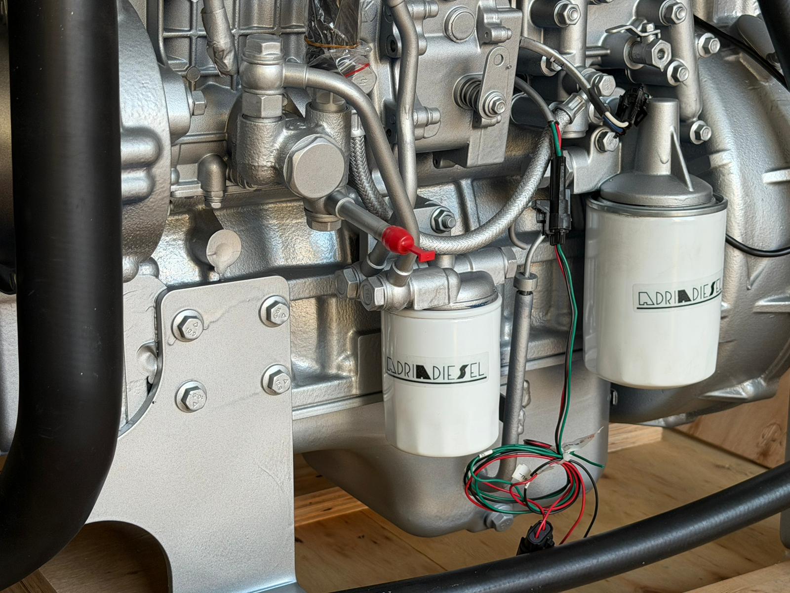 ADR3AP engine filter and wiring closeup