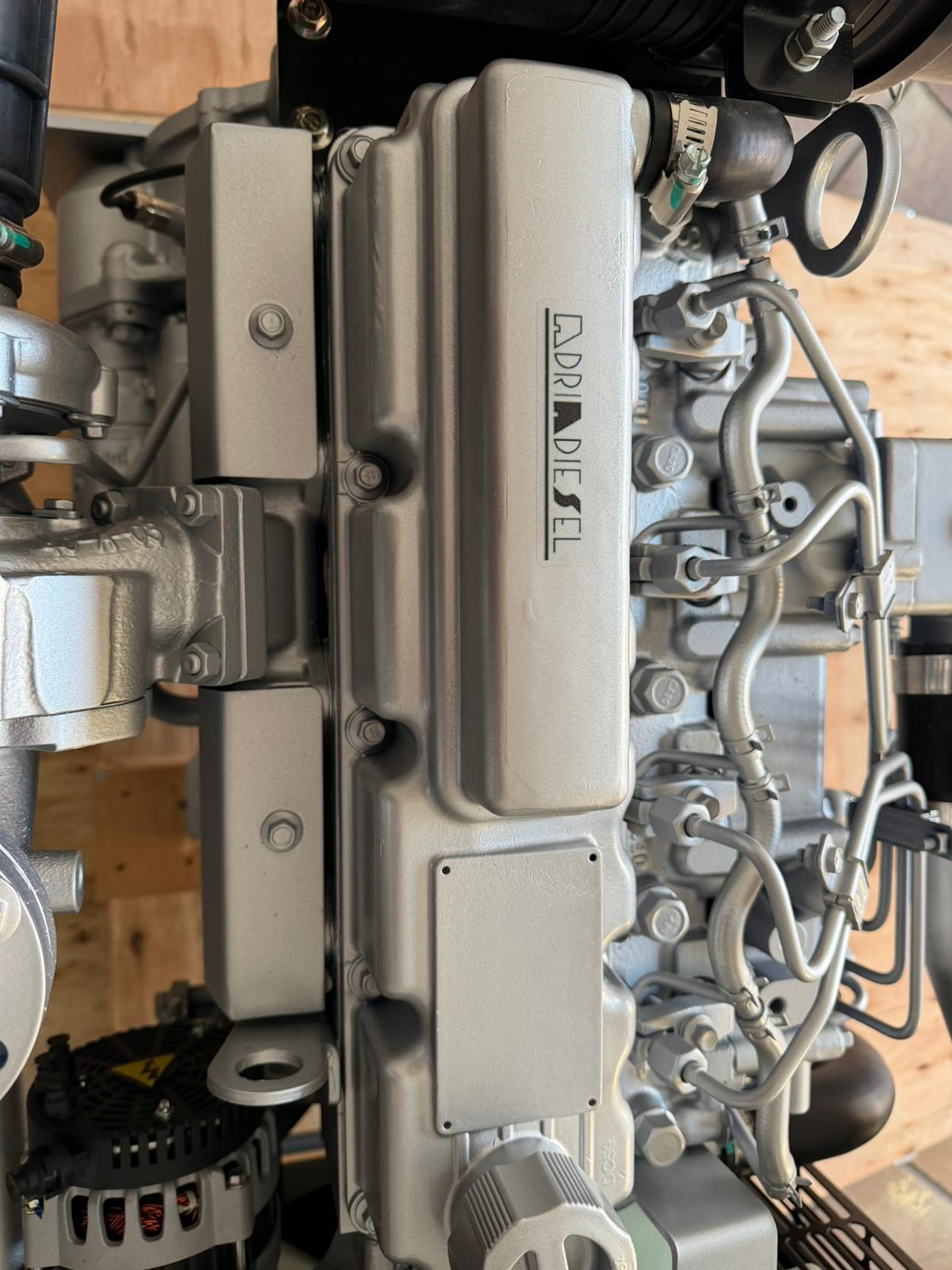 ADR3AP engine top logo view